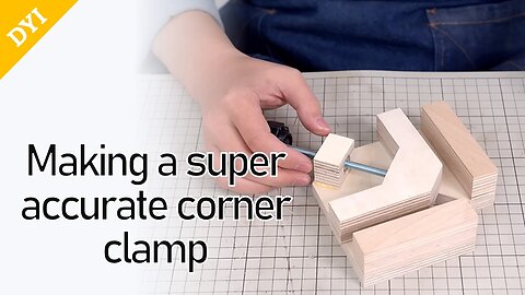 DIY - Making an accurate corner clamp from scrap plywood