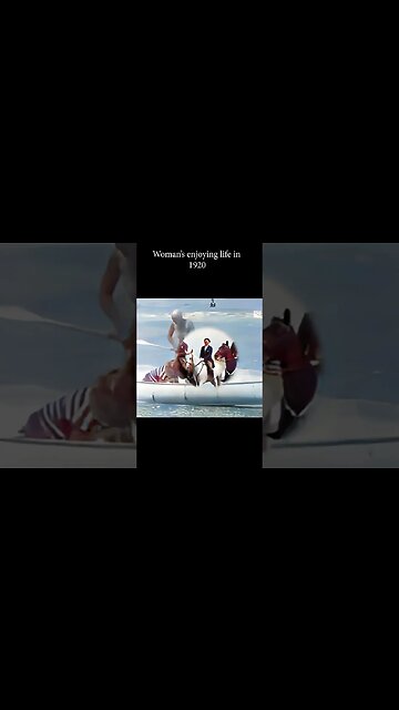 Woman's enjoying life in 1920. Enjoying life with Gym , models and emotion life using Time Machine.