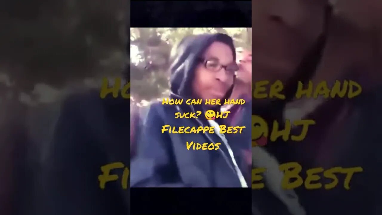 How can a hand suck black pole 😆