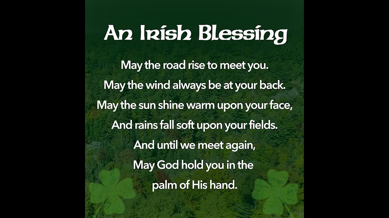 An Irish Blessing [GMG Originals]