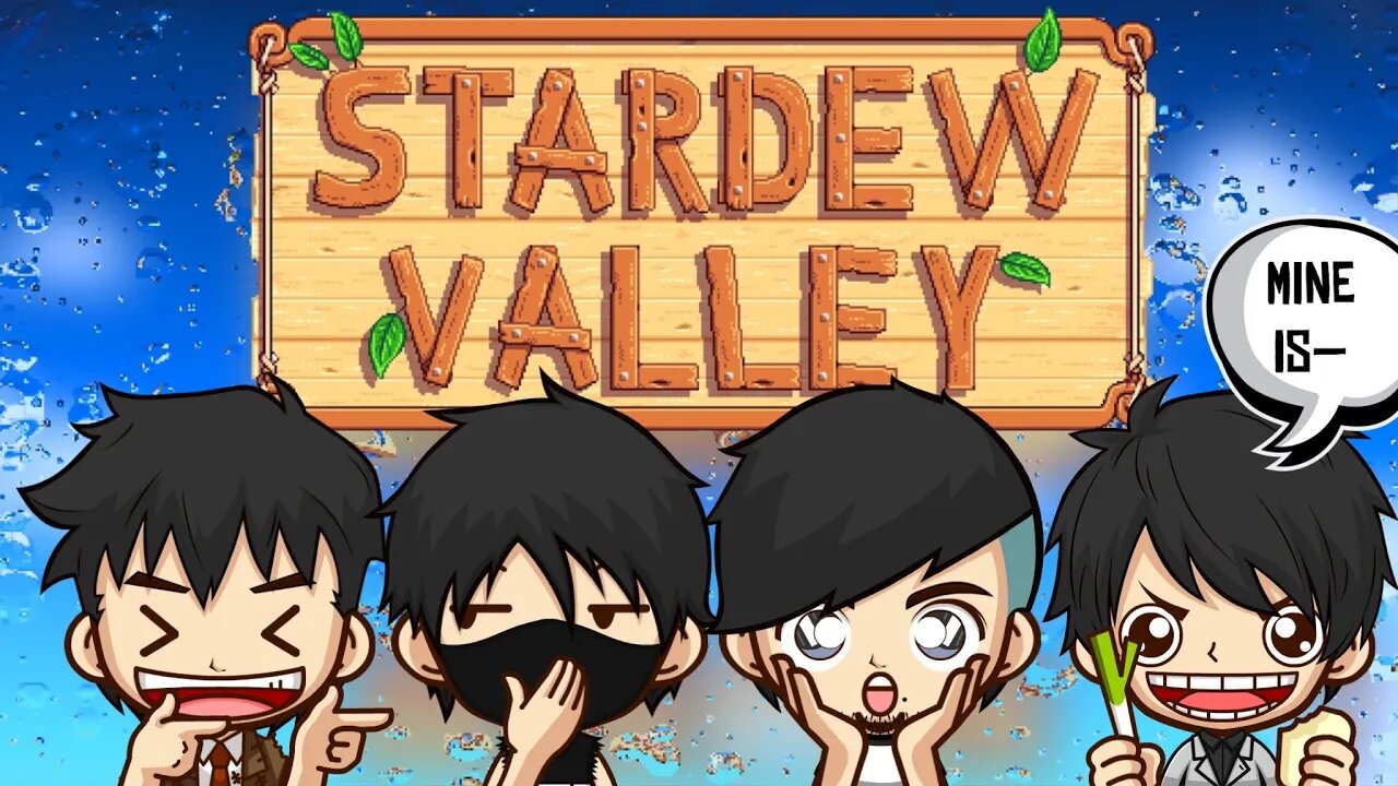 Four Boys Doing Their Favourite Hobby | Stardew Valley Ep1