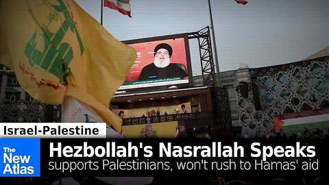 Hezbollah Leader Nasrallah Speaks: Supports Palestinians, Won't Rush to Hamas' Aid