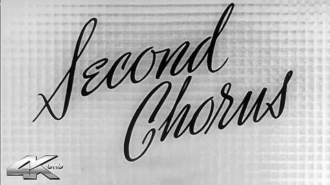 SECOND CHORUS (1940) Trailer I 4K UHD - B&W