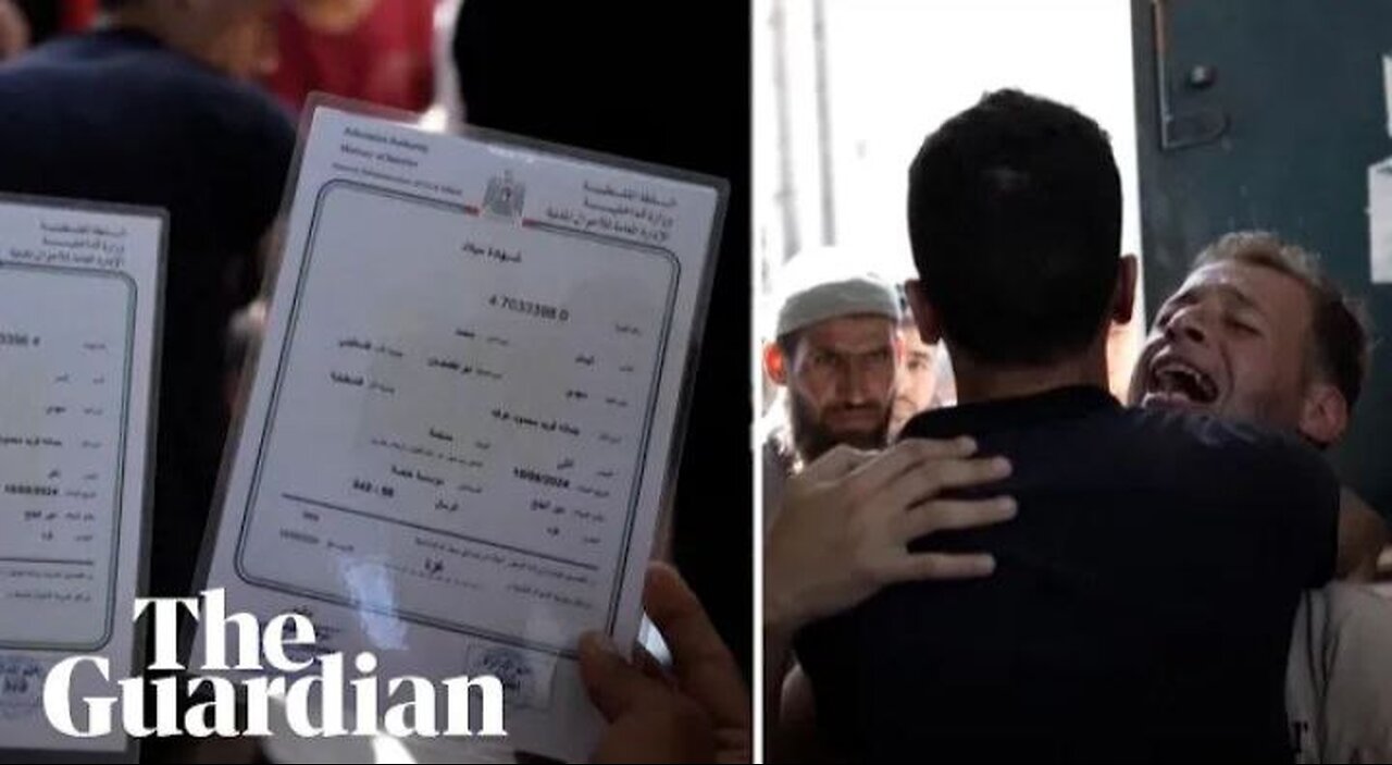 Newborn twins killed in Gaza as father went to collect their birth certificates