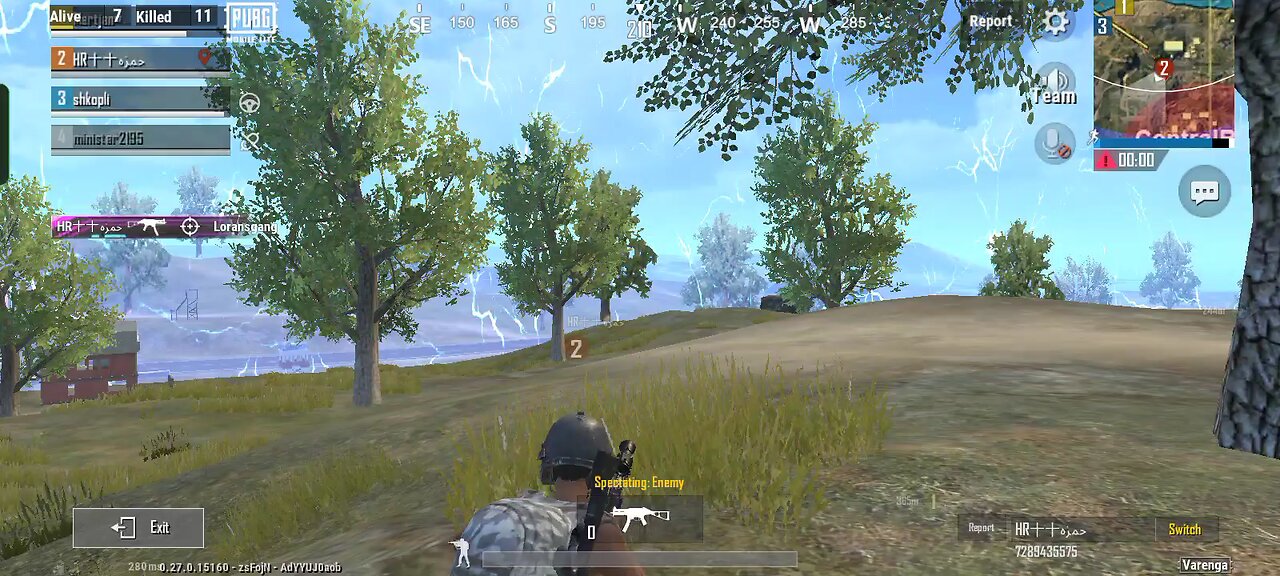 hacker in my match pubg mobile lite