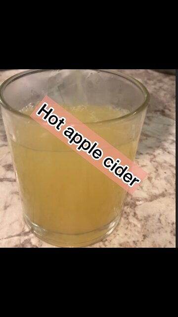Easy Homemade Hot Apple cider