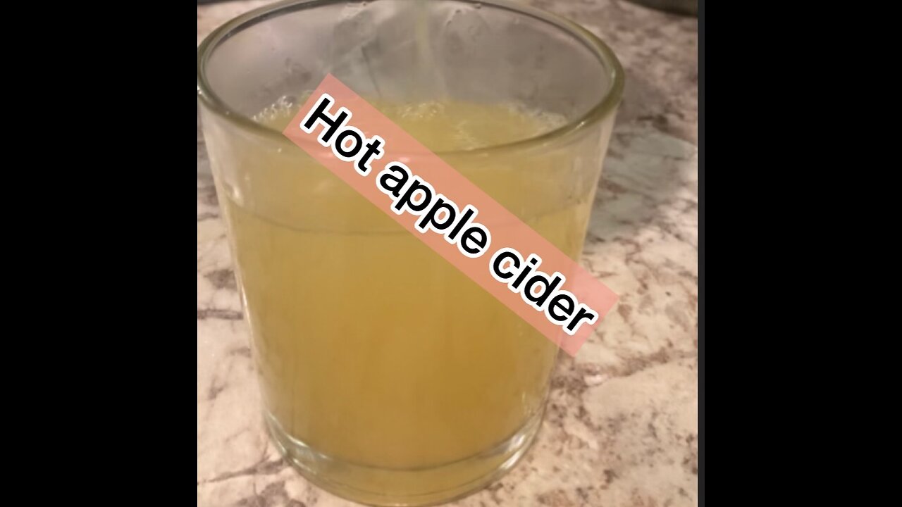 Easy Homemade Hot Apple cider