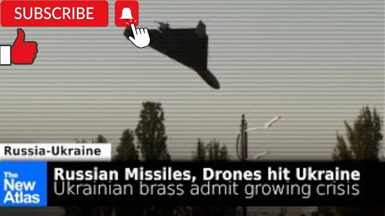 Russian Missile/Drone Strikes Ukraine's Power Grid - Ukraine's Top Brass Admits Resource Shortage!