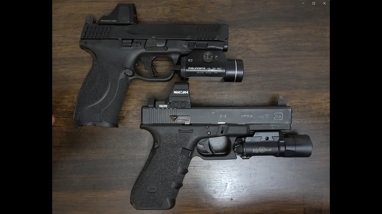 Smith and Wesson M&P 2.0 vs Glock Comparison for PCSL/2-Gun Competition.