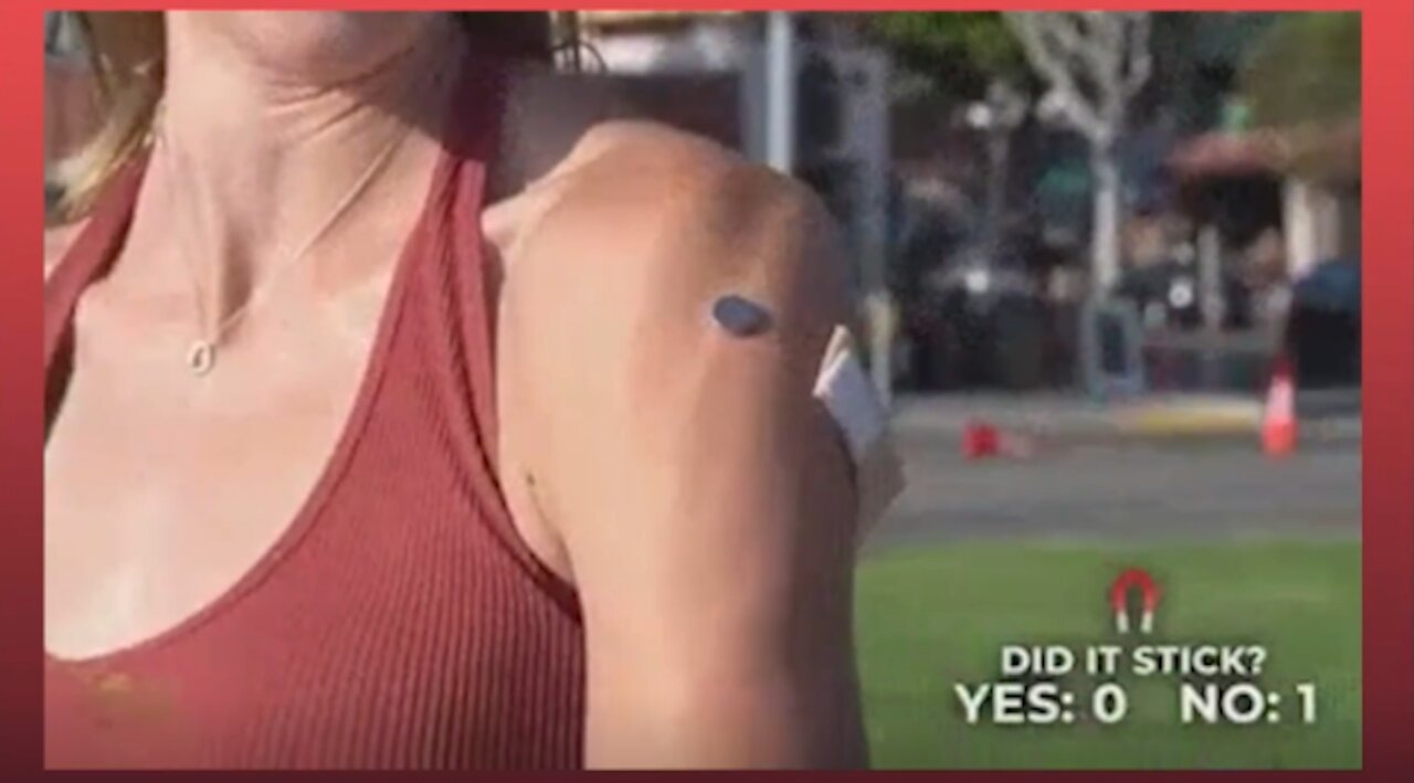 MAGNETIC “VACCINE” SHOTS CONFIRMED BY RANDOM PEOPLE ON THE STREET - 1649