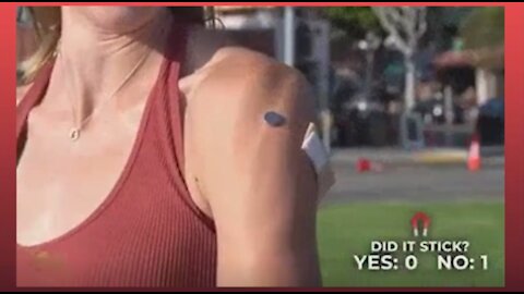 MAGNETIC “VACCINE” SHOTS CONFIRMED BY RANDOM PEOPLE ON THE STREET - 1649