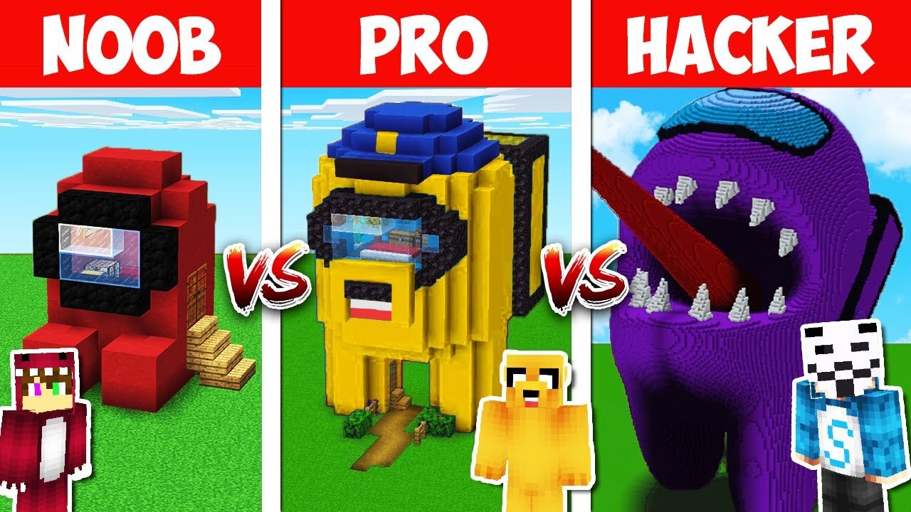 AMONG NOOB a AMONG PRO! 😂🔥 ¿PUEDES ESCONDERTE del IMPOSTOR?