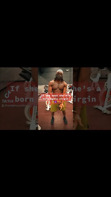 There’s no such thing as a born again virgin 👑