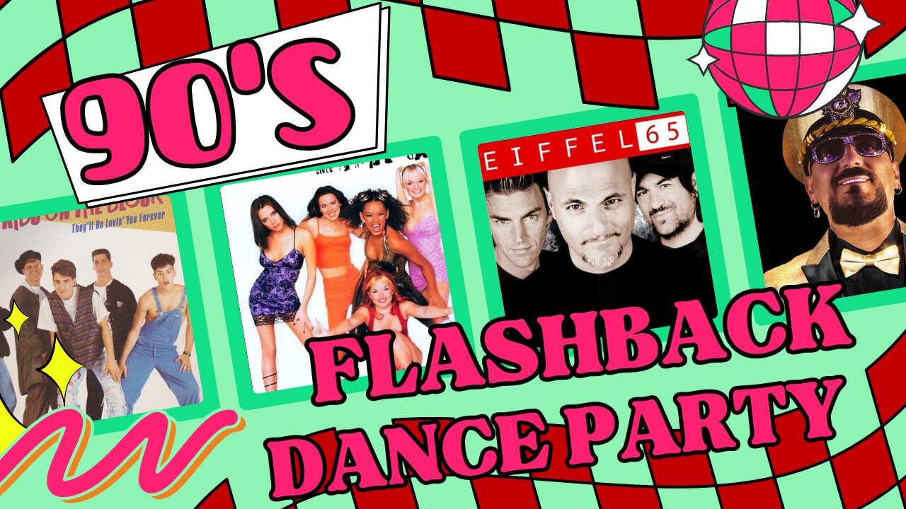 Golden Oldies Greatest Hits Of 90s - FLASHBACK DANCE PARTY REMIX 90'S