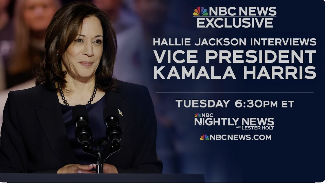 Kamala Harris Full Interview with NBC News Hallie Jackson (10/22/24)