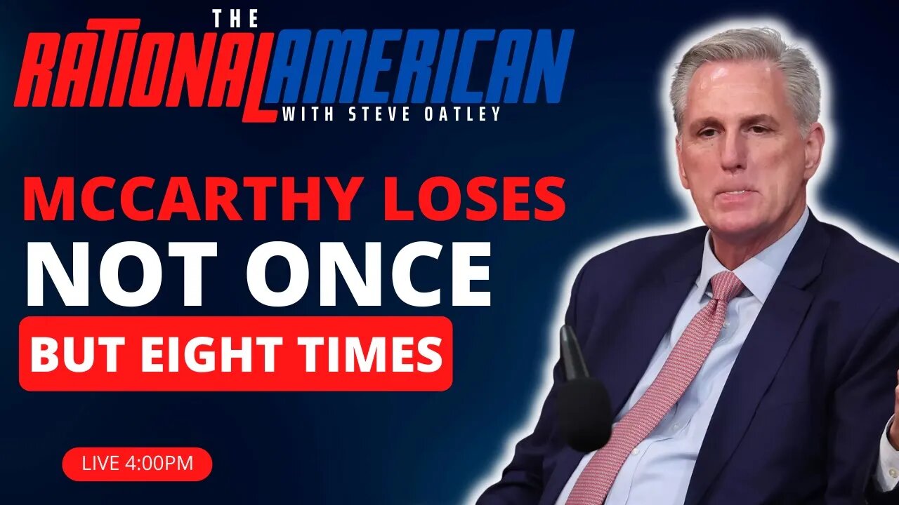 McCarthy loses not once, but Eight times...soon to be nine