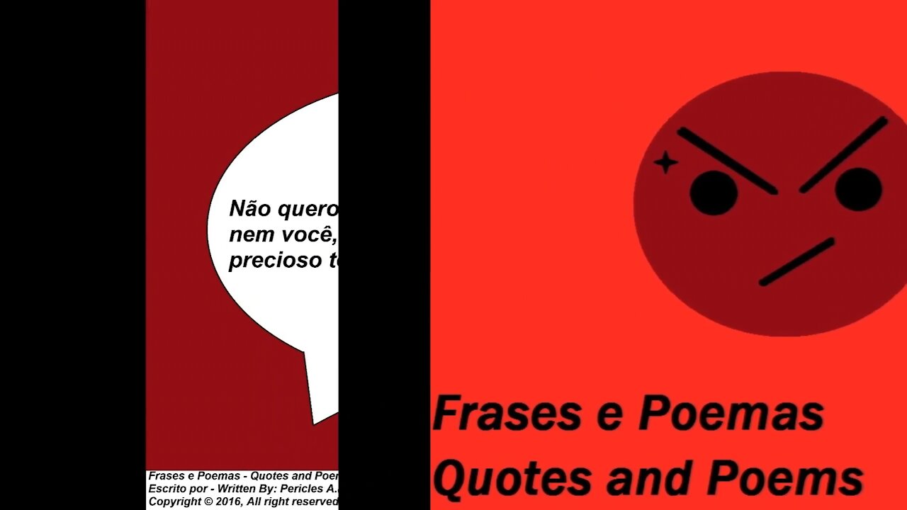 Não quero conversa com gente falsa que nem você! [Frases e Poemas]