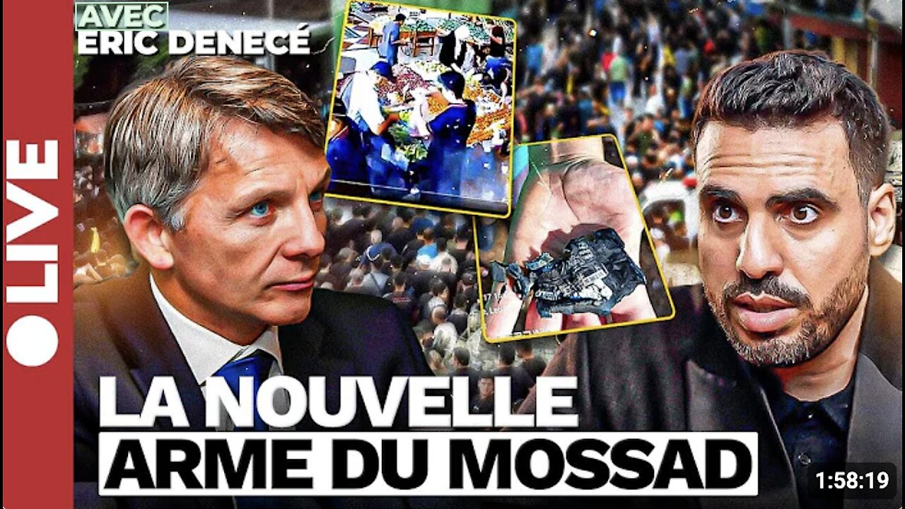 Éric DÉNECÉ : Comment le MOSSAD a fait exploser 3000 bipeurs au Liban