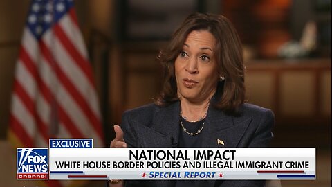 Bret Baier Kamala harris interview Live - 10/16/24