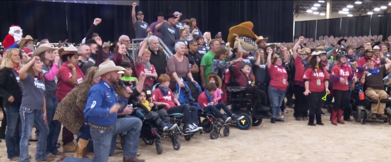 Rascal Rodeo for people with special needs is held in Las Vegas for the first time