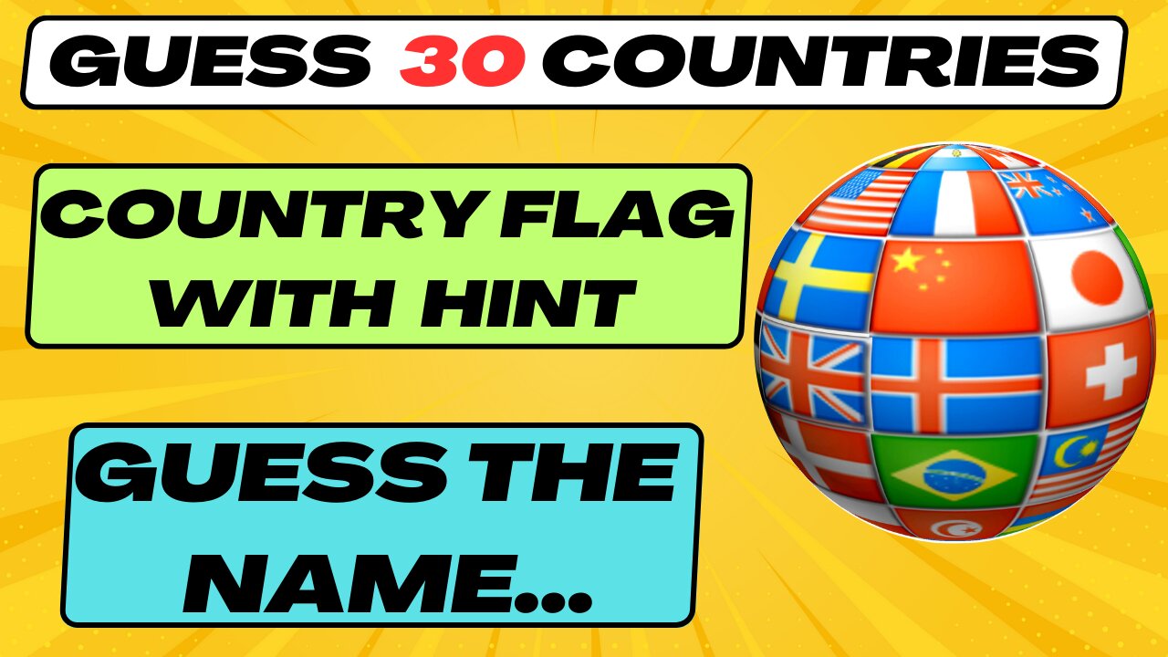 Guess the country flag with hint, part 1, flag quiz for kids, country quiz #trending #viral #quiz