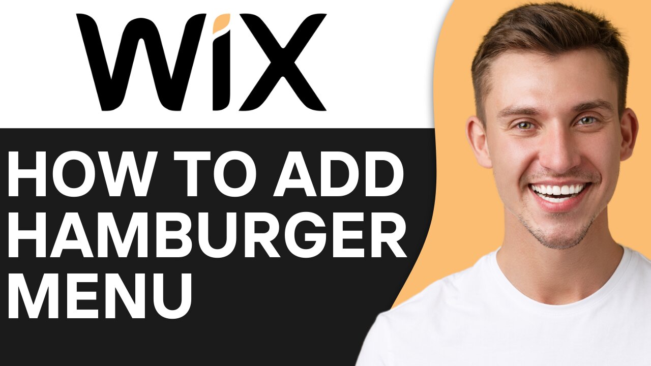 HOW TO ADD HAMBURGER MENU IN WIX