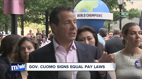 Gov. Cuomo signs equal pay laws