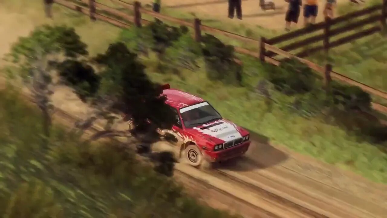 DiRT Rally 2 - Replay - Lancia Delta HF Integrale at Elsthorpe Sprint Reverse