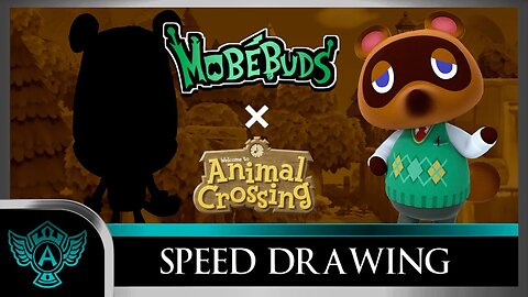 Speed Drawing: Animal Crossing - Tom Nook | Mobébuds Style