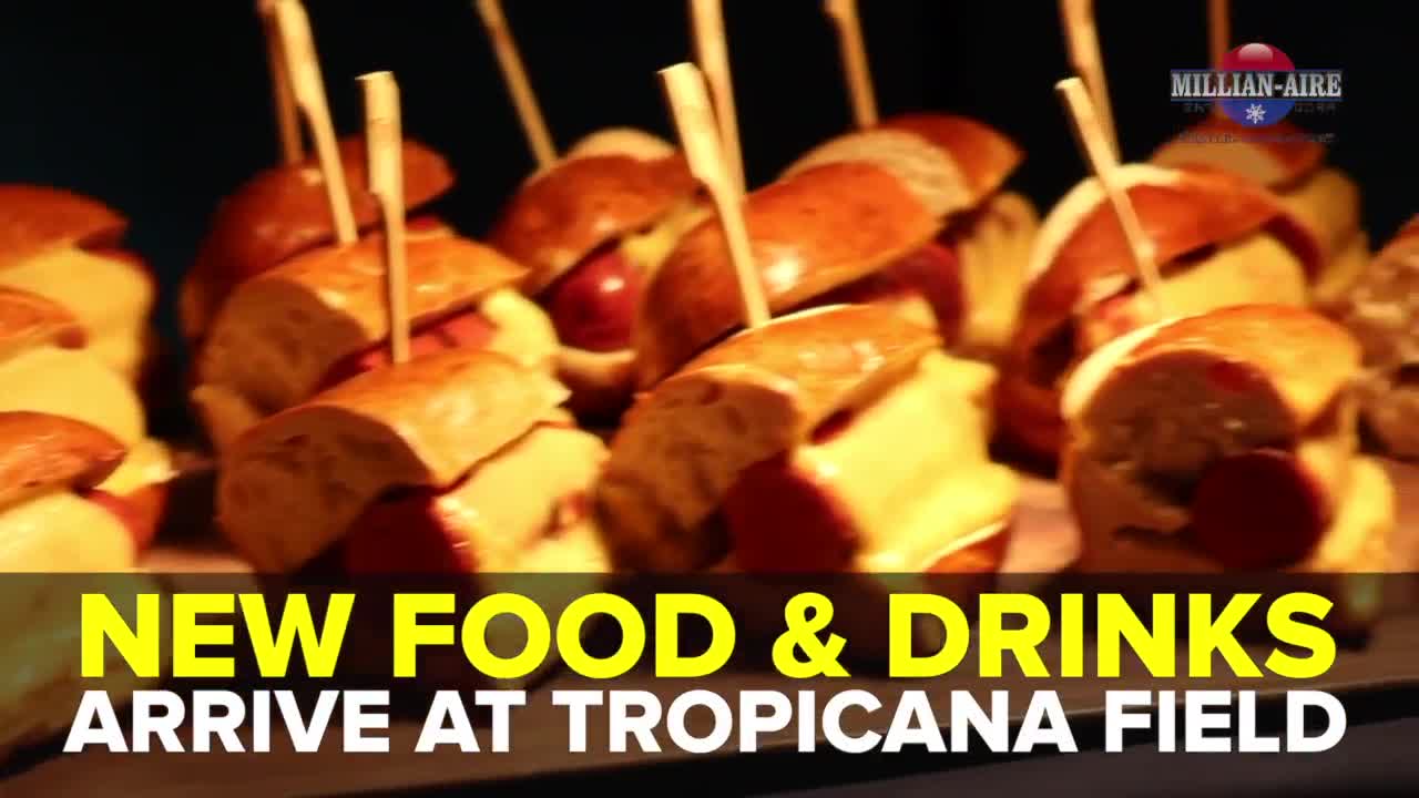 New food and drinks arrive at Tropicana Field | Taste and See Tampa Bay