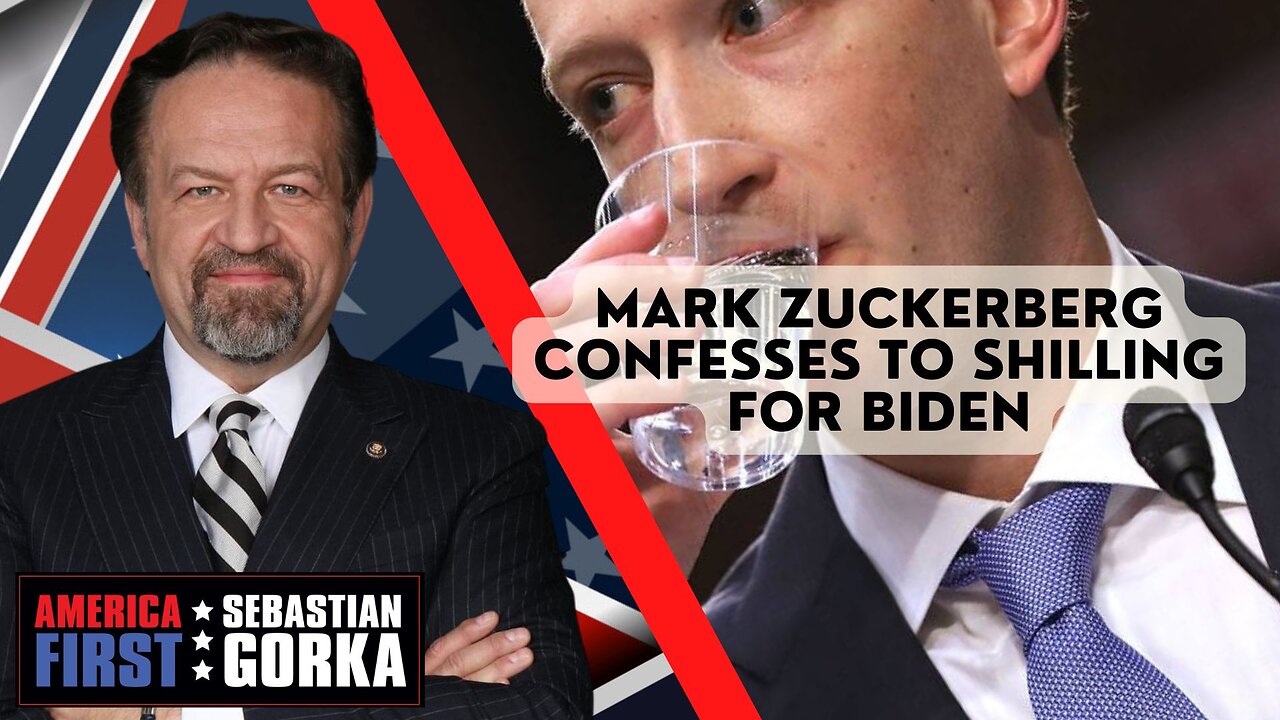 Sebastian Gorka FULL SHOW: Mark Zuckerberg confesses to shilling for Biden