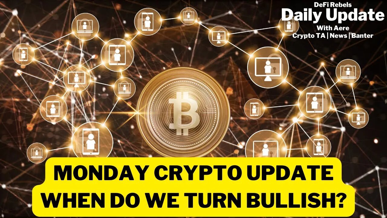 Monday Bitcoin & Crypto Market Update | When do we get bullish? | Crypto News, TA, Price Update