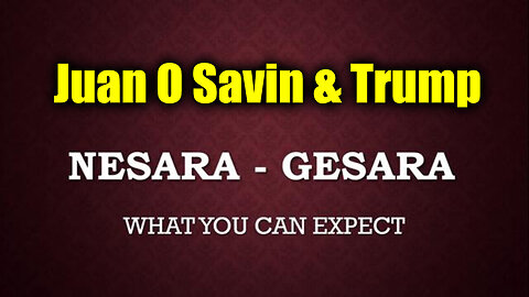 Juan O Savin And Donald Trump - Nesara - What's Next - 9/27/24..