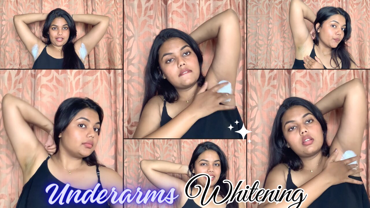 Underarms whitening With Quick Home Remedies | Armpit brightening at home | (Marathi )