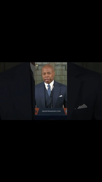 New York City Mayor Eric Adams says the QUIET PART out loud...