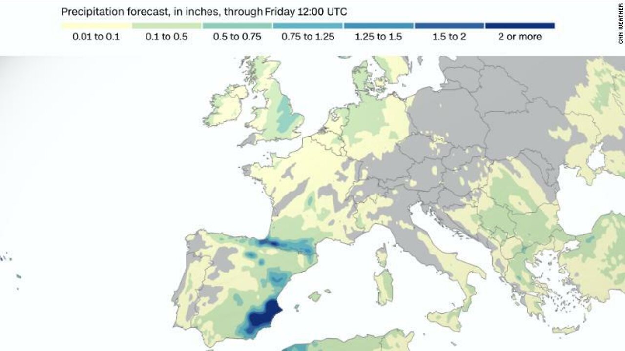 Wow! Huge Saharan Dust Storm Covers Europe