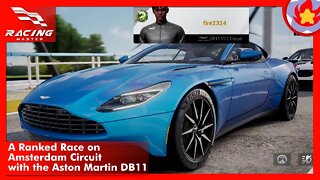 A Ranked Race on Amsterdam Circuit with the Aston Martin DB11 | Racing Master