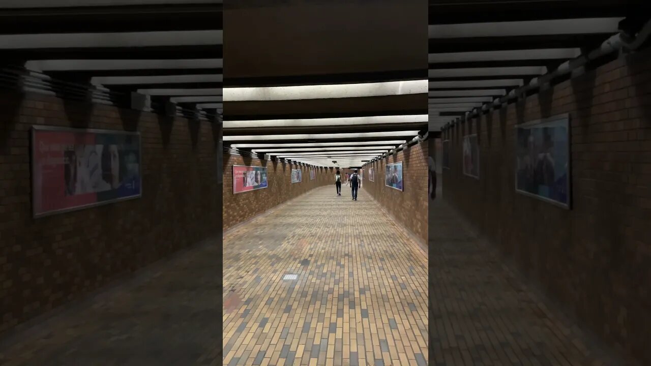 Gorgeous inside Bonaventure metro #montreal