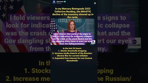 Mercury Retrograde 2022 is having a MAJOR impact on the Economy