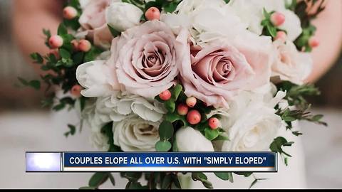 Couples elope all over U.S. with "Simply Eloped"