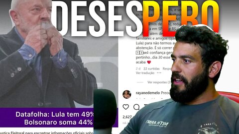 ELEITORES DO LULA DESESPERADOS NAS REDES SOCIAIS...