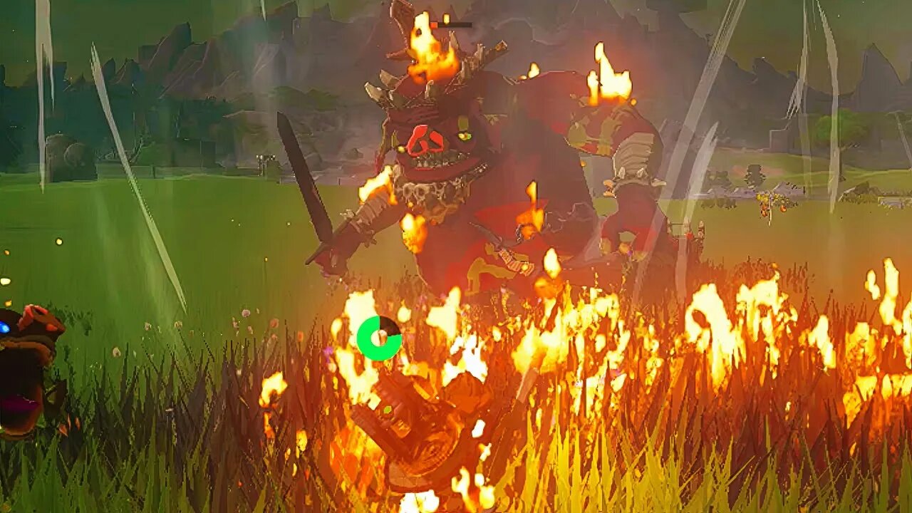 Zelda: Tears of the Kingdom - Boss Bokoblin Boss Fight