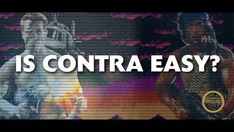 Is Contra the easiest NES game of all time?