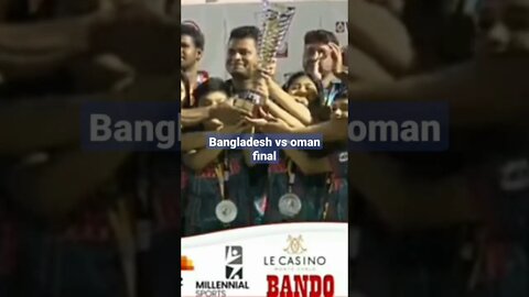 fifco world Corporations cup final. bd team Runners-up