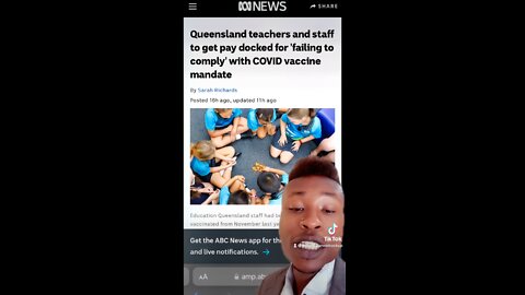 QUEENSLAND AUSTRALIA PUNISH UNVACCINATED TEACHERS🤦🏽‍♂️ [PART☝🏼]