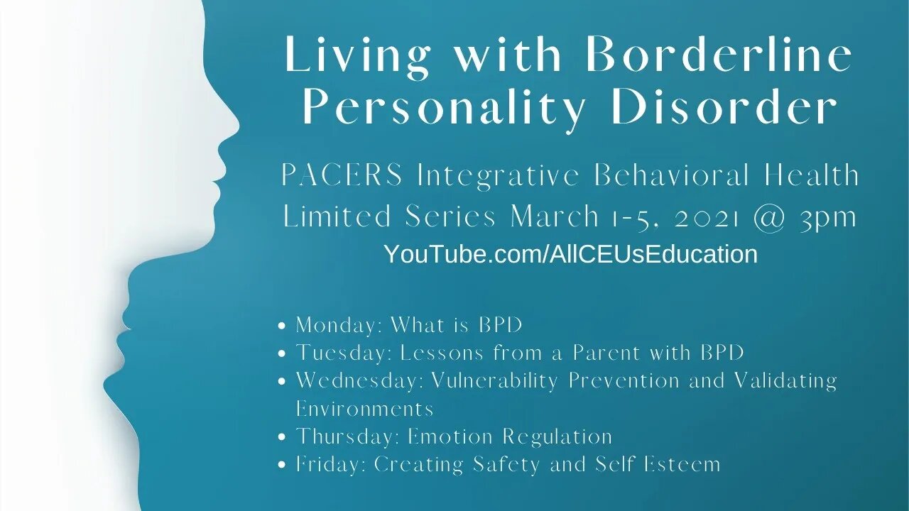 Emotion regulation | Borderline Personality BPD Part 3