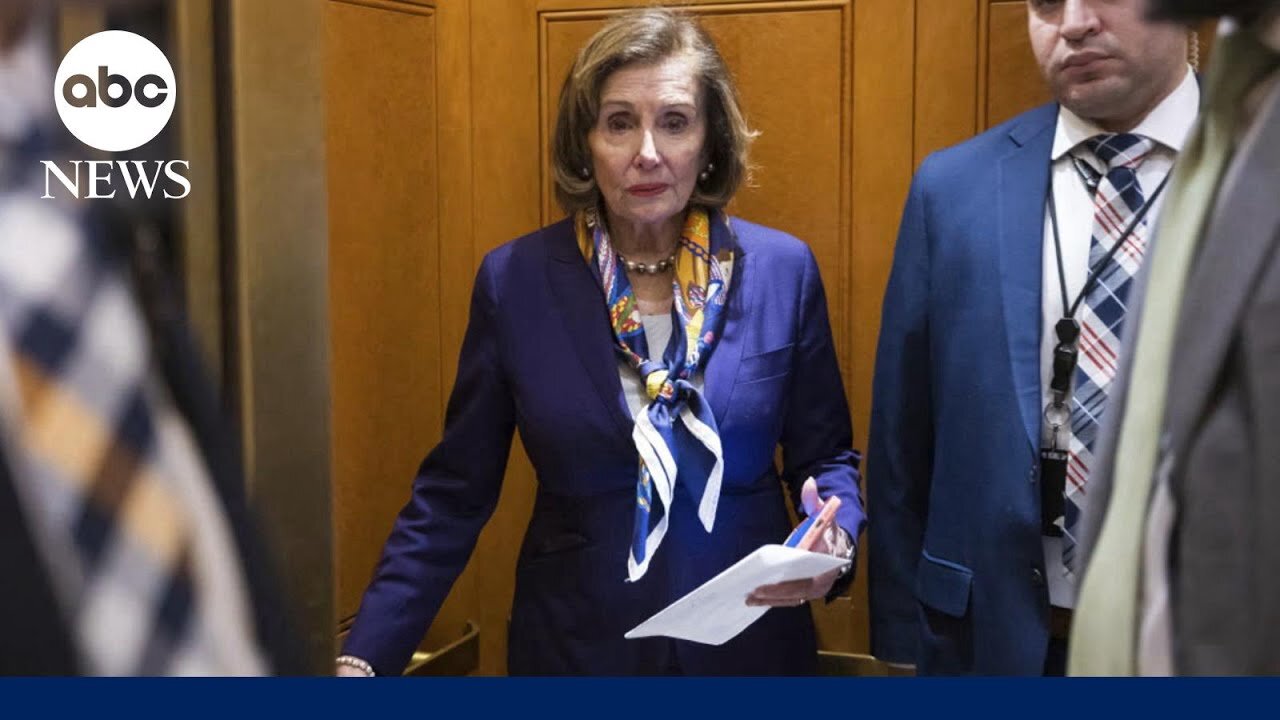 Nancy Pelosi admitted into hospital