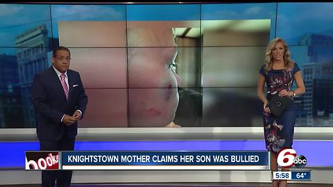 Knightstown mother claims her son was bullied