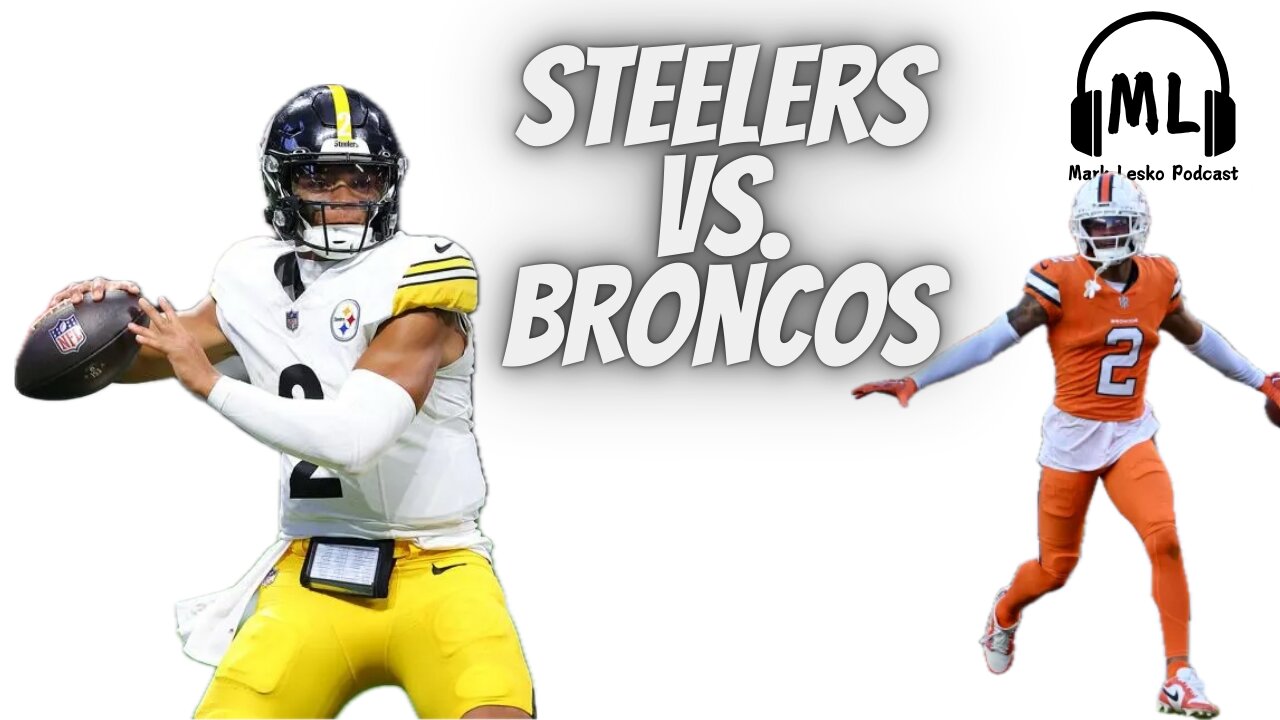 Steelers take on Broncos, our thoughts || Mark Lesko Pod clips #steelers #nfl