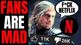 Netflix Gets SLAMMED AGAIN By The Witcher Fans After Henry Cavill LEAVES Series Due To Woke Writing